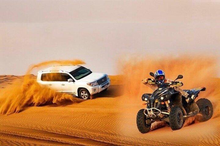 Arabian Sand Adventure, 60mins ATV, Camel Ride, Live Shows, BBQ