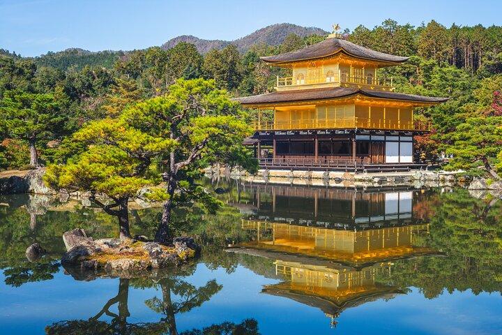 Kyoto: Kinkaku-ji Temple & Serene Garden Guided Tour with Tickets