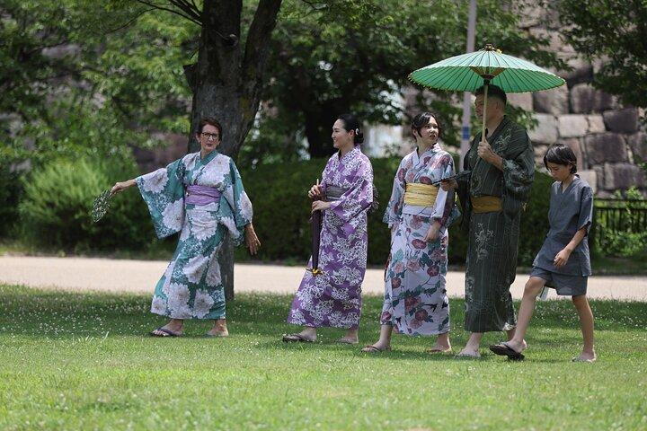 Kimono Rental Photoshoot Experience in Osaka