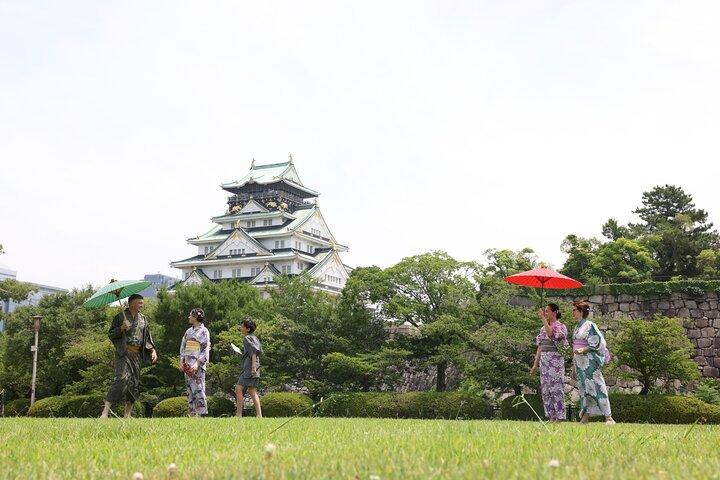 Kimono Rental Photoshoot Experience in Osaka