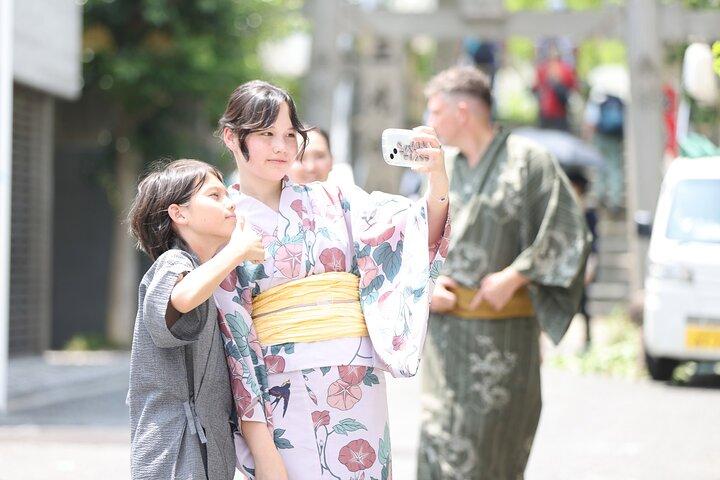 Kimono Rental Photoshoot Experience in Osaka