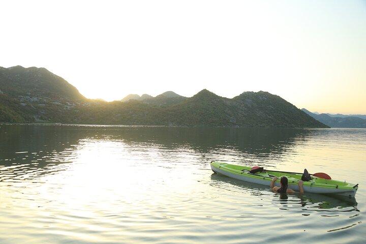 Skadar Lake Individual Kayaking Hidden Canals and Swimming