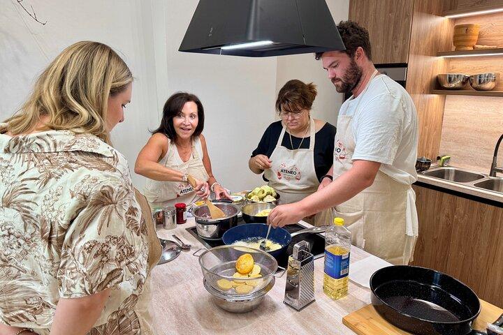 Cook Like a Greek in Athens Hands On Cooking Class with Wine