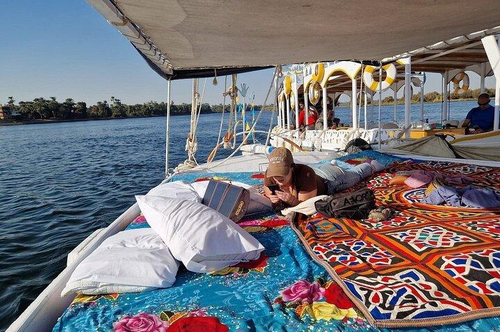 3 Night Felucca Trip Luxor to Aswan with Meals