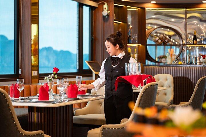 Luxury 5-Star Day Cruise on Halong Bay with Lunch & Kayaking