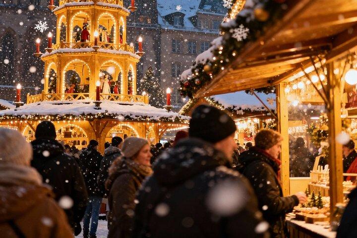 Private Dresden Christmas Markets Tour from Prague