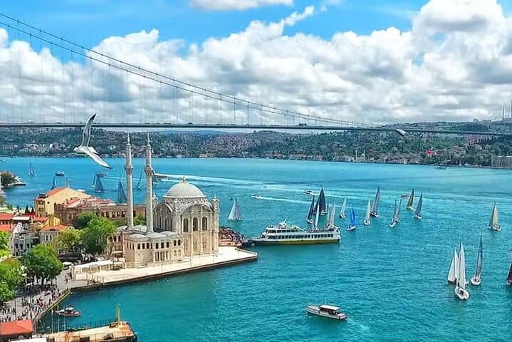 Istanbul City Tour Europe and Asia and Bosphorus in One Day