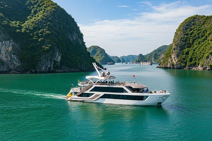 The most luxurious Day Cruise Cat Ba, Lan Ha Bay from Hanoi