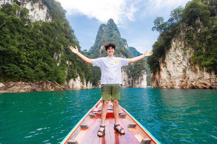 Cheow Lan Lake and Diamond Cave Adventure from Khao Sok