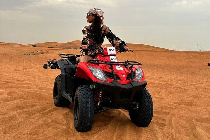 Dubai ATV Quad Bike Tour in Desert with Hotel Transfer
