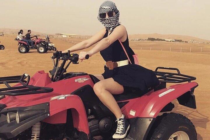 Dubai ATV Quad Bike Tour in Desert with Hotel Transfer