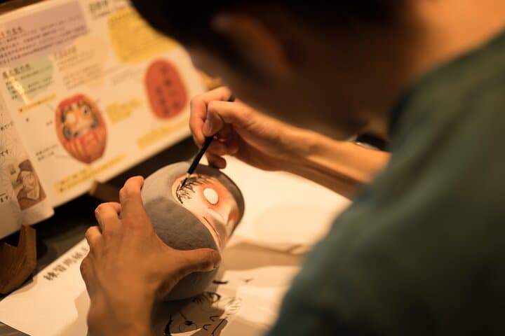 [Osaka] Traditional Daruma Art: Paint Your Own Lucky Charm