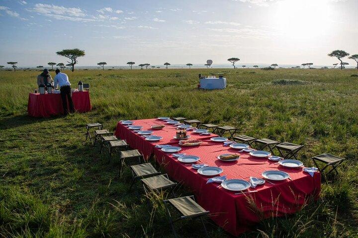 Hot Air Balloon Flight Over Masai Mara National Reserve