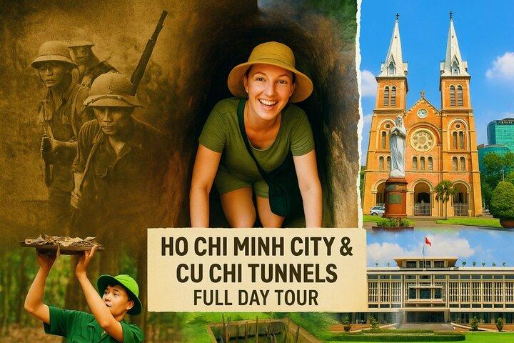 Ho Chi Minh City And Cu Chi Tunnels Full Day Group or Private