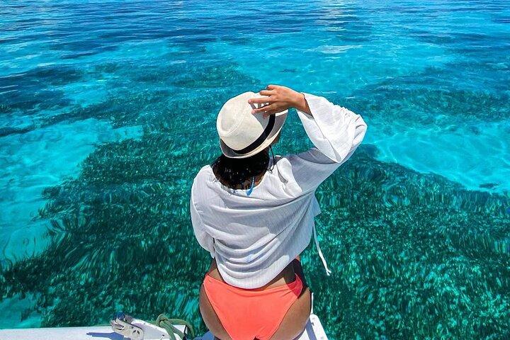 Isla Mujeres Catamaran Adventure Snorkeling, Spinnaker and Lunch