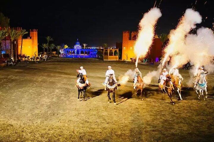 Chez Ali Fantasia diner and Show in Marrakech