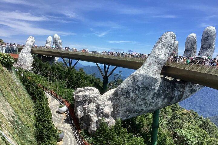 Golden Bridge & Ba Na Hills & Marble Mountain Private Tour