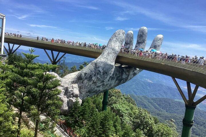 Golden Bridge & Ba Na Hills & Marble Mountain Private Tour