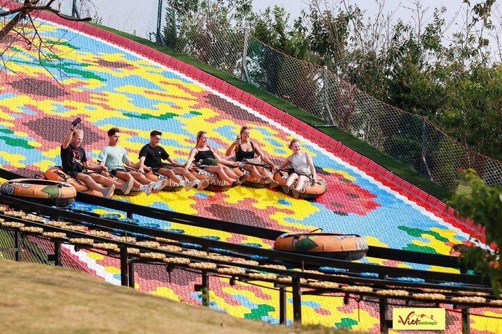 Dalat: Alpine Coaster, Rainbow Sliding, Crazy house & Luge Kart