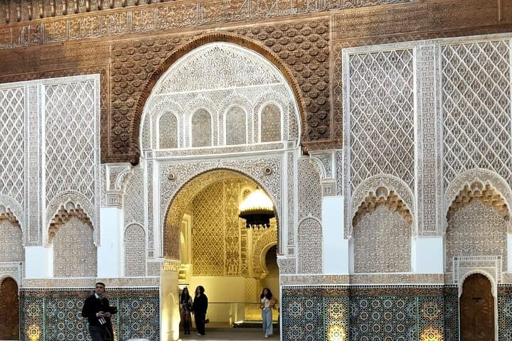 Walking Tour of Medrasa BenYosef, Bahia Palace, Souks and Medina