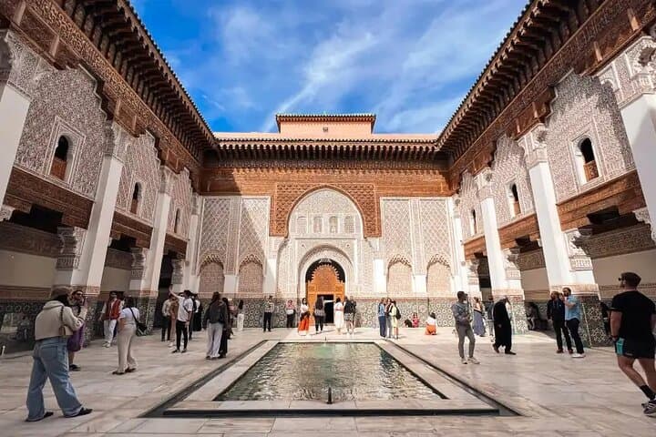 Walking Tour of Medrasa BenYosef, Bahia Palace, Souks and Medina