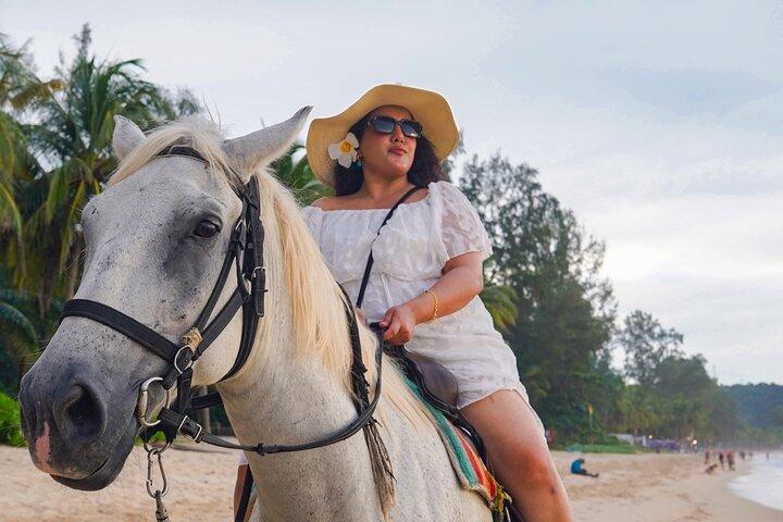 Phuket Sunset Horse Riding at Kamala Beach