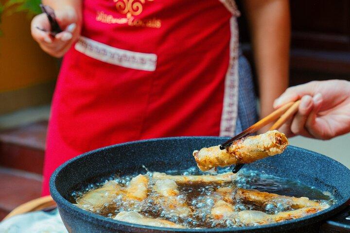 Experience Hanoi Cooking Class with Free Wine Tasting