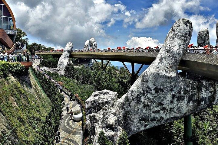 Golden Bridge & Ba Na Hills & Marble Mountain Private Tour