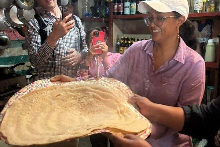 Ethiopian Enjera Cooking Class and Coffee Ceremony