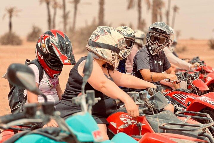 2Hour Quad and Camel Adventure in Marrakech Palmeraie