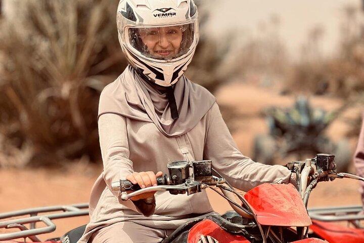 2Hour Quad and Camel Adventure in Marrakech Palmeraie