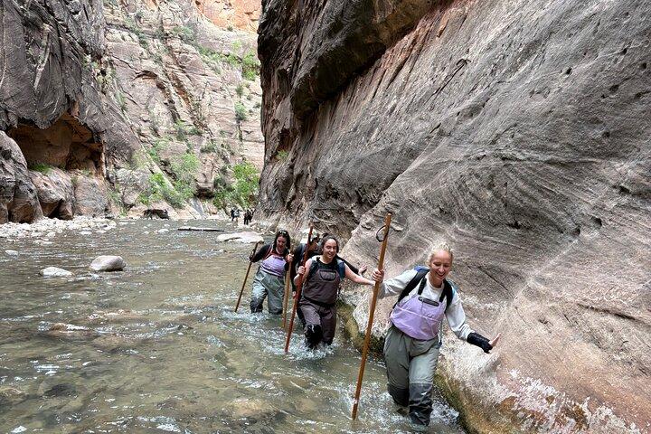 Zion National Park: Private Narrows Hike (gear Included)