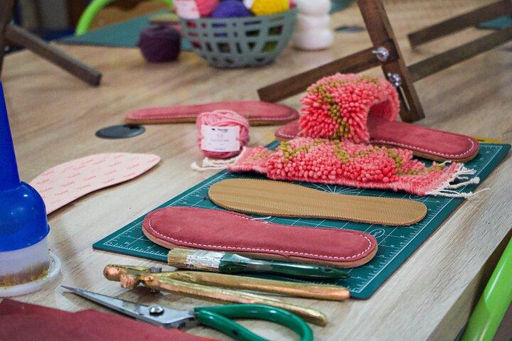 Create Your Own Moroccan Sandals with Rug Weaving Techniques