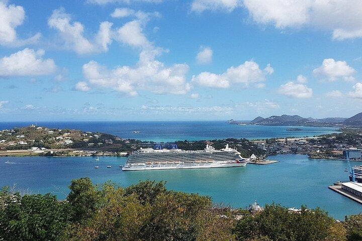 Round the Island Tour Explore St. Lucia Highlights