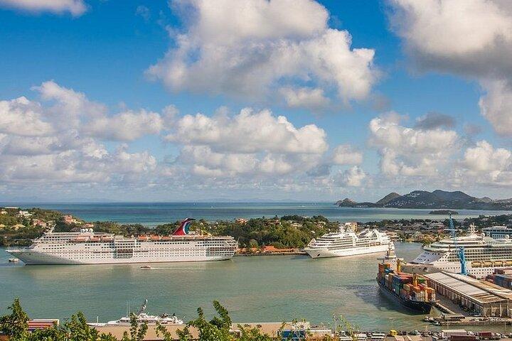 Castries to Marigot Bay 3 hour Land and Sea Tour