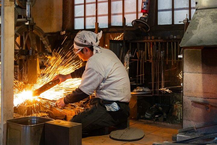 Japanese Sword Workshop & Himeji Castle Guided Tour from Kyoto