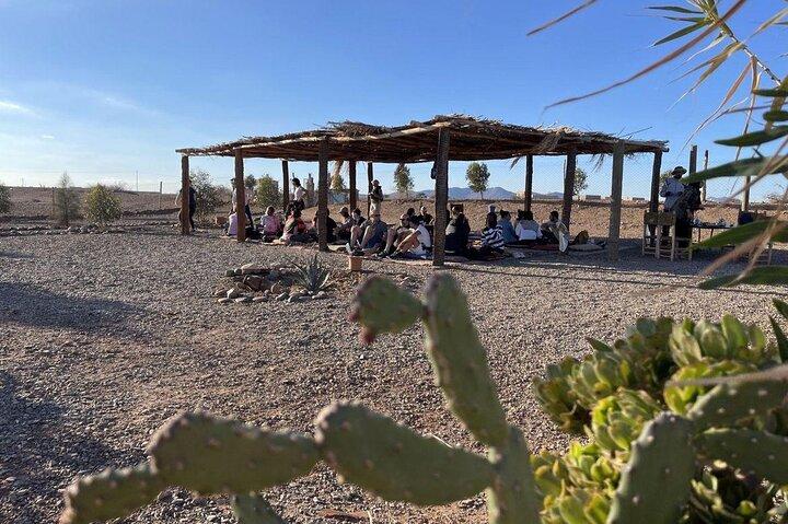 Cycling tour in marrakesh desert