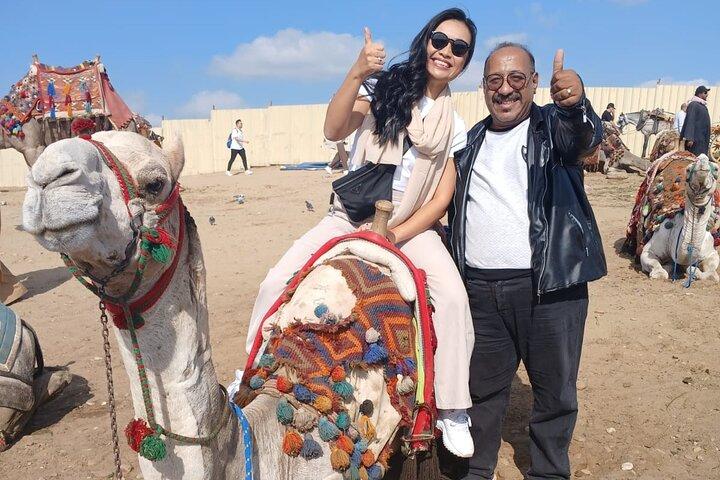 Private Half Day Tour Giza Pyramids and 60 min Quad Bike ATV Ride