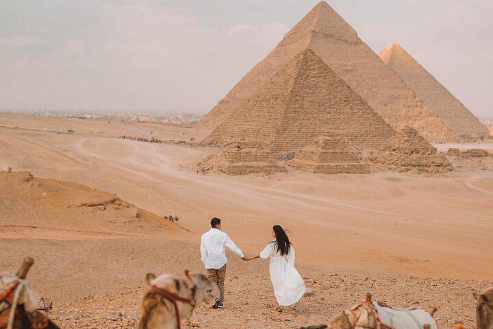 Private Half Day Tour Giza Pyramids and 60 min Quad Bike ATV Ride