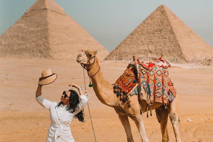 Private Half Day Tour Giza Pyramids and 60 min Quad Bike ATV Ride