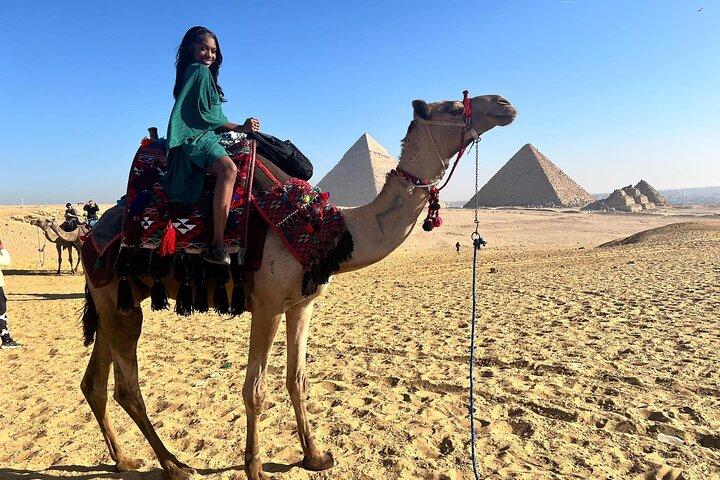Sunset or Sunrise or anytime Camel Ride around Giza Pyramids
