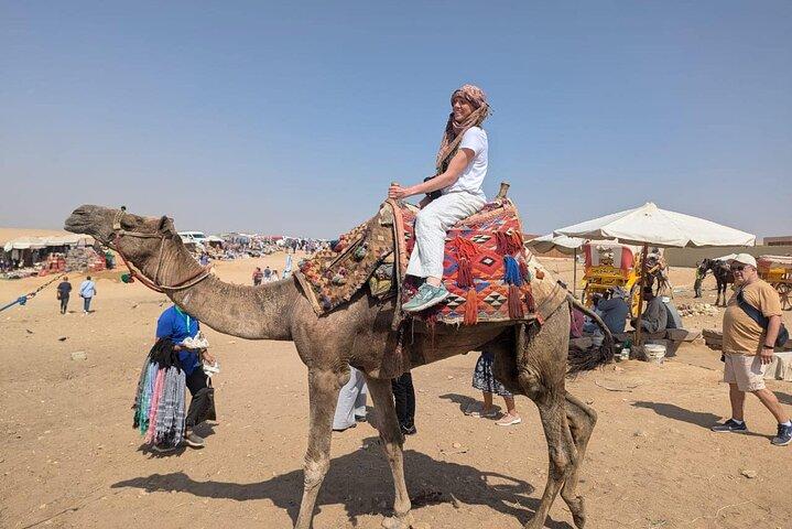 Sunset or Sunrise or anytime Camel Ride around Giza Pyramids