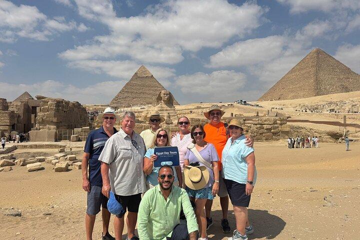 Private Giza Pyramids, Memphis & Saqqara with Egyptologist