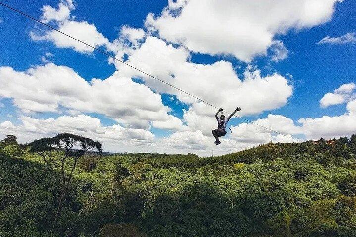 Zipline at Kereita, Hellsgate Adventure through Lake Naivasha