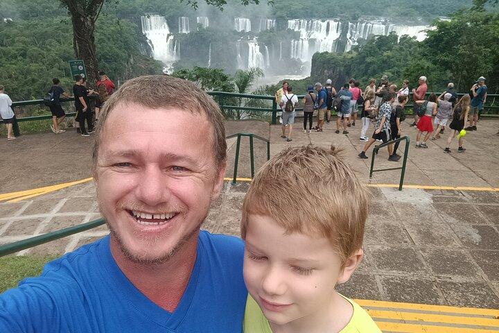 PRIVATE - iguazu falls BRA and ARG sides in 2 days + boat option