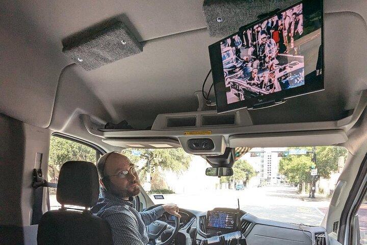 65 Minute JFK Assassination Walking and Van Tour