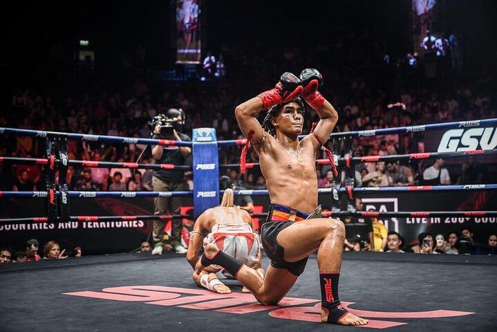 Muay Thai Boxing Match Tickets at Rajadamnern Stadium in Bangkok