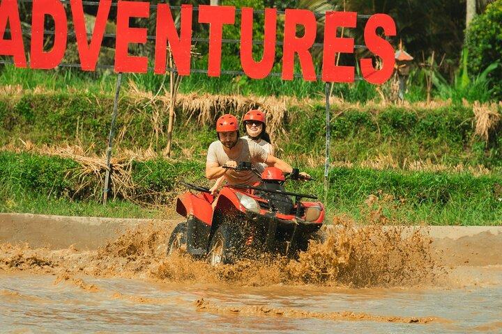 Ubud ATV Quad Bike Ride: Tunnel & Waterfall Adventure Tour Bali