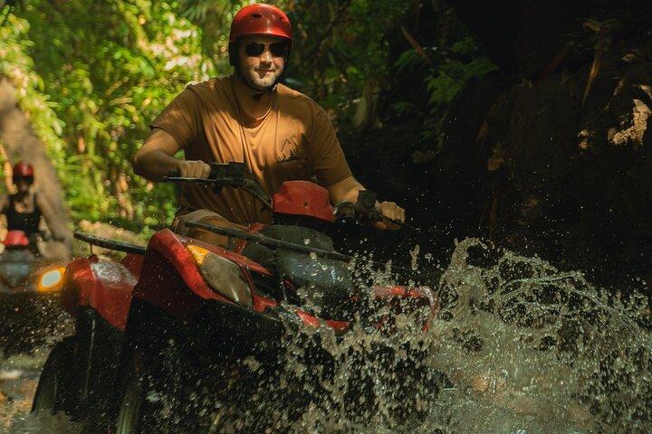Ubud ATV Quad Bike Ride: Tunnel & Waterfall Adventure Tour Bali