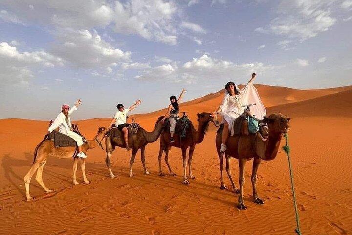 Merzouga Desert Tour from Marrakech Sahara Camel Ride & CamP